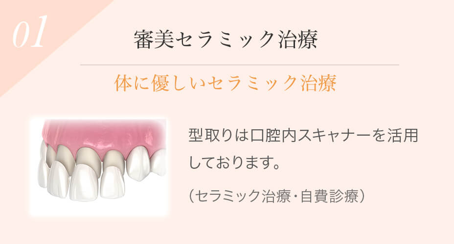 審美セラミック治療